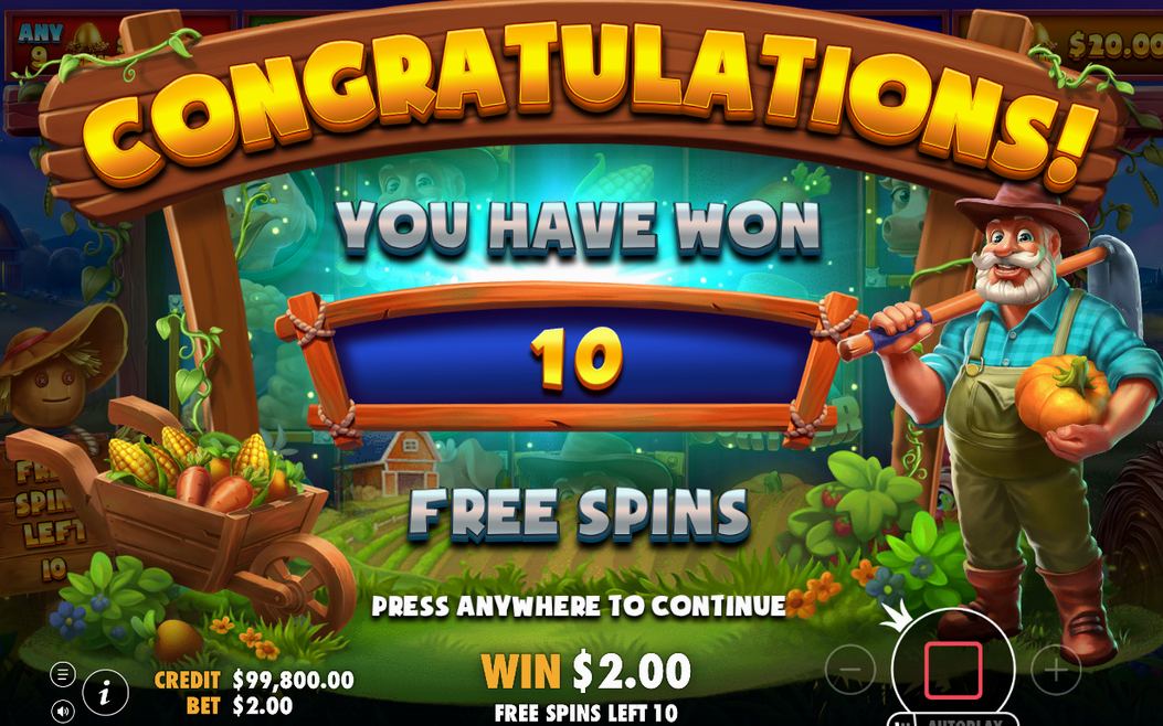 Free Spins with JACKPOT WILD and the Fixed Jackpots bar
